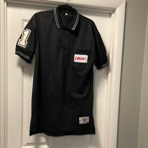 + POS Other - +POS CBUAO UMIRE Black Polo Shirt with # 51 on sleeve. Size L